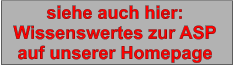 siehe auch hier:Wissenswertes zur ASPauf unserer Homepage